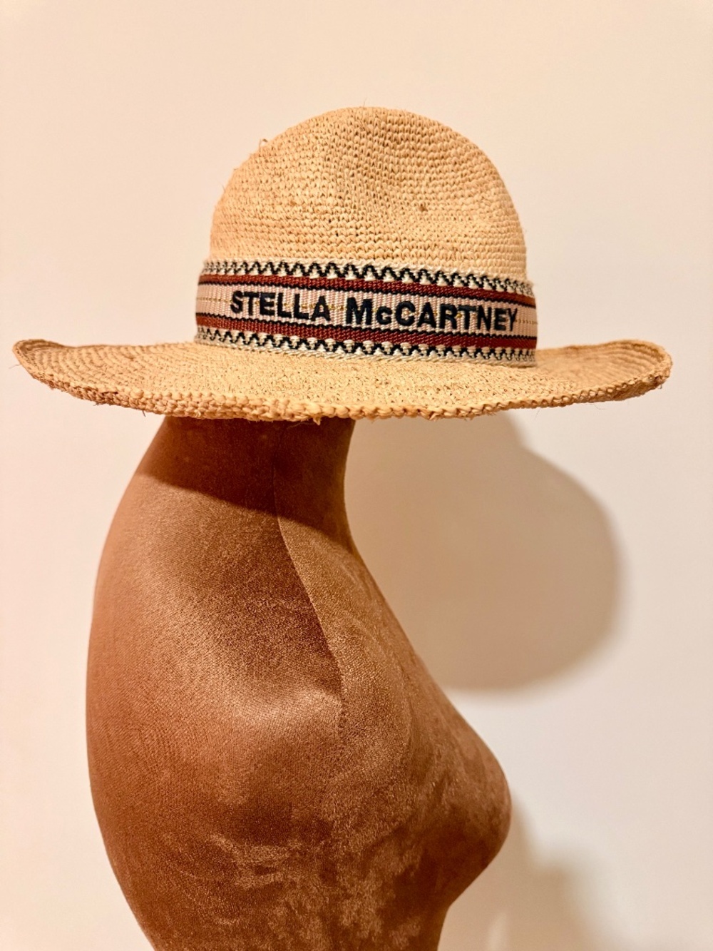 Stella McCartney Raffia Sun Hat